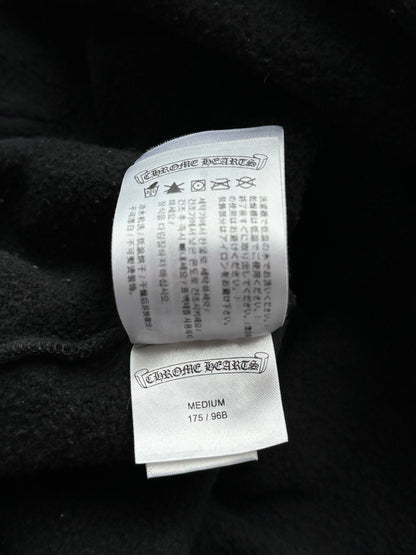 Chrome Hearts Black & White T-Bar Logo Hoodie