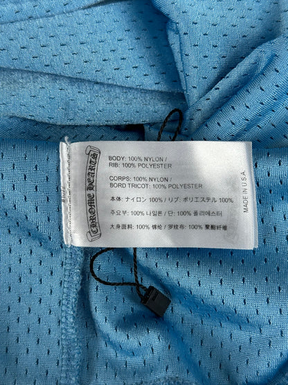 Chrome Hearts Blue & White Logo Mesh Jersey