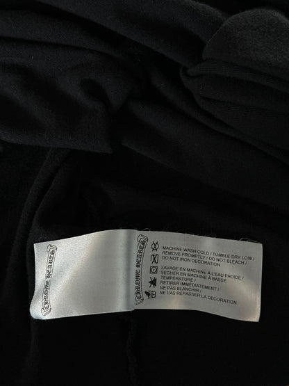Chrome Hearts Black & White Scroll Logo T-Shirt