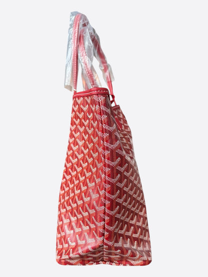 Goyard Red St. Louis Tote Bag