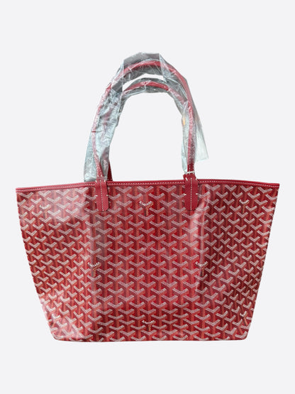 Goyard Red St. Louis Tote Bag