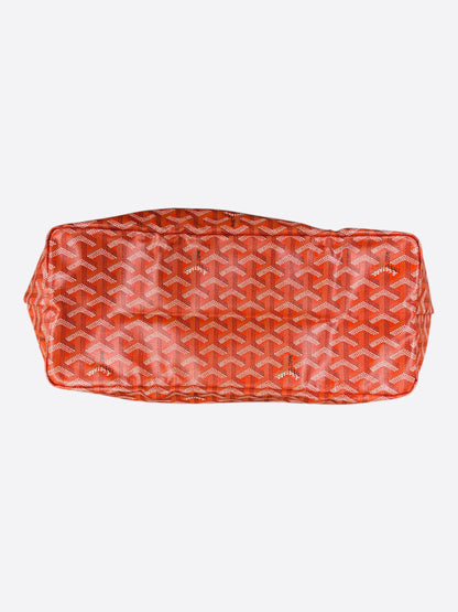 Goyard Orange St. Louis PM Tote Bag