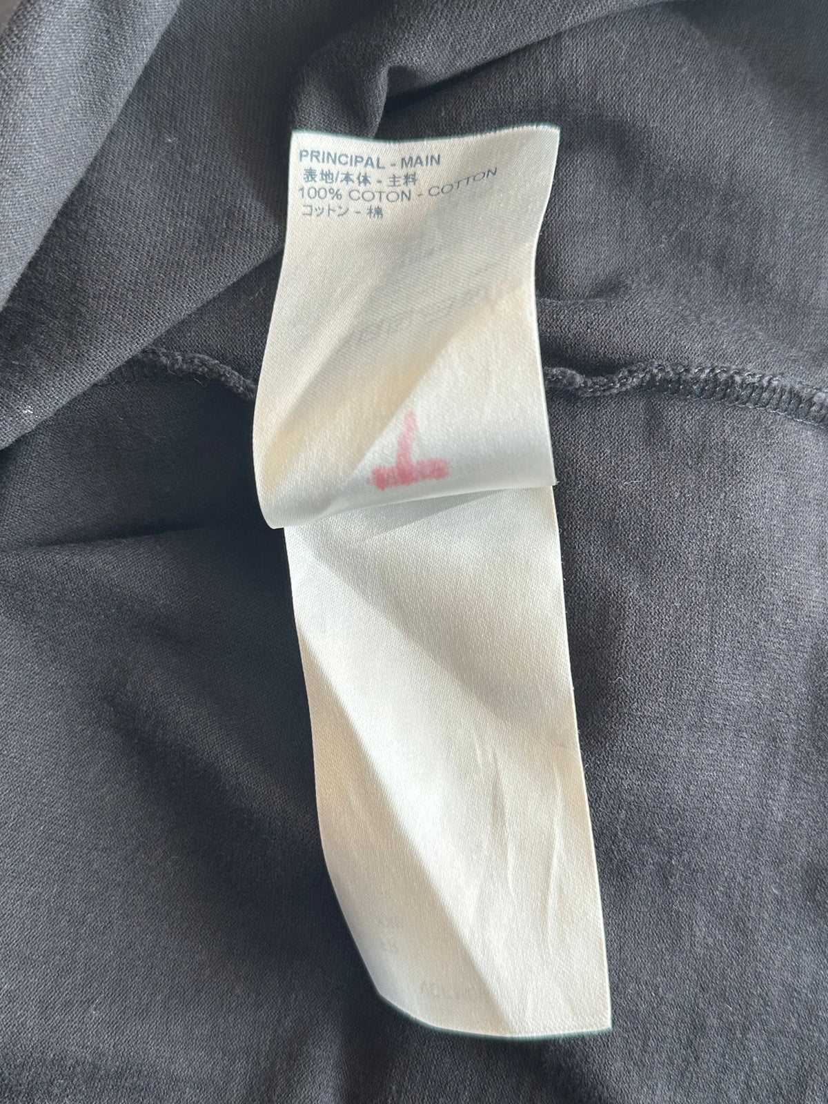 Louis Vuitton Black & White Holy Mountain Graphic T-Shirt