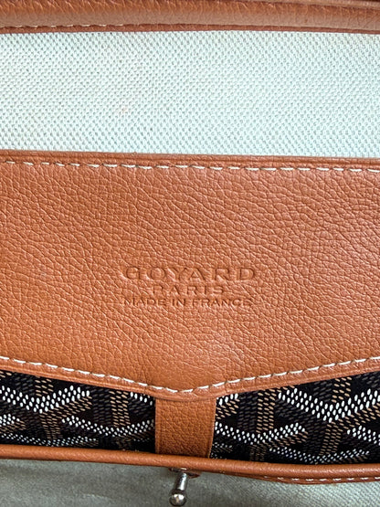 Goyard Black & Brown Cisalpin Backpack