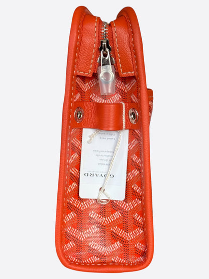 Goyard Orange Jouvence MM Toiletry Bag
