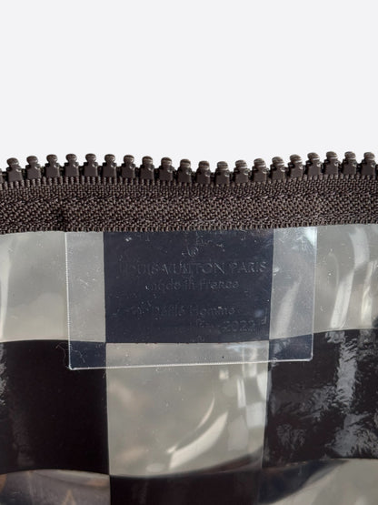 Louis Vuitton Transparent Brown Chess Monogram Keepall 50