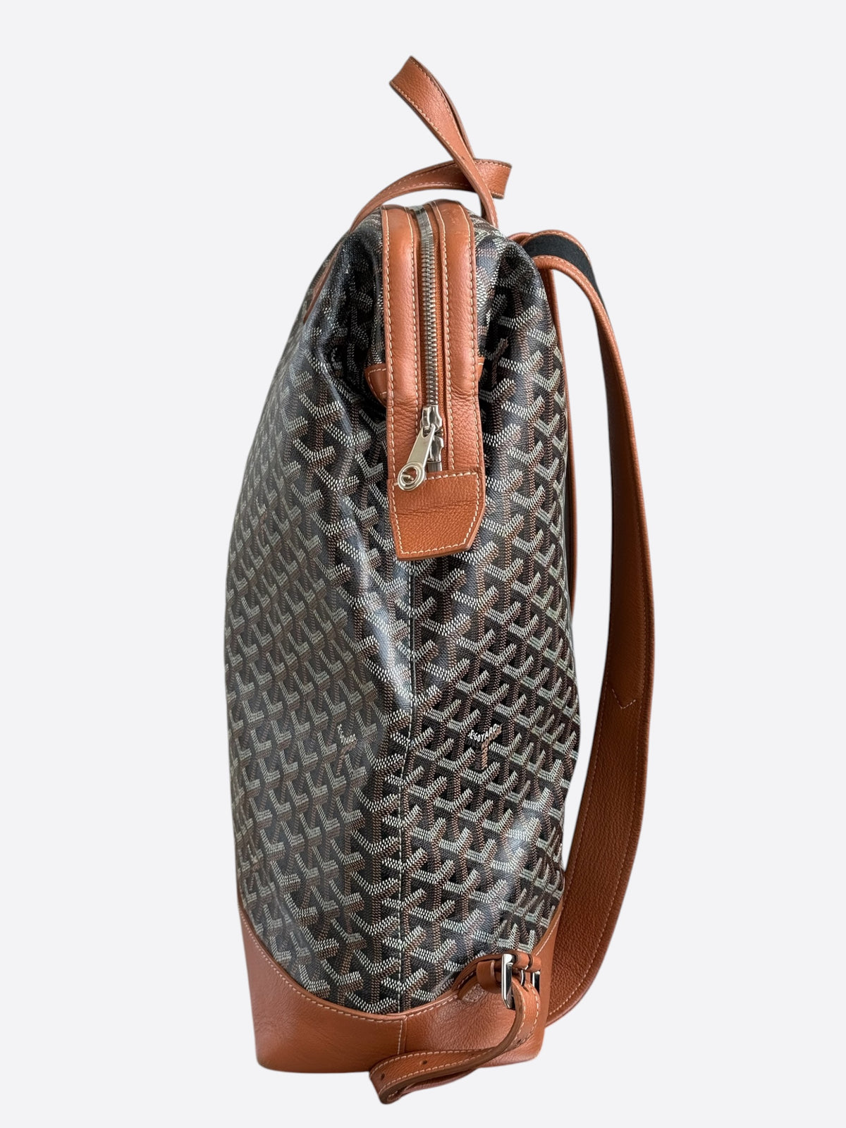 Goyard Black & Brown Cisalpin Backpack