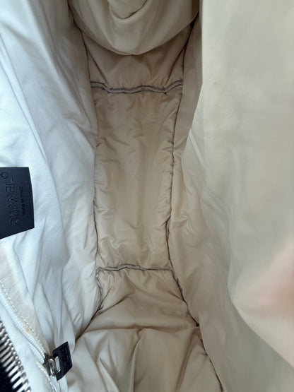 Chanel Black CC Logo Sport Line Nylon Duffel Bag