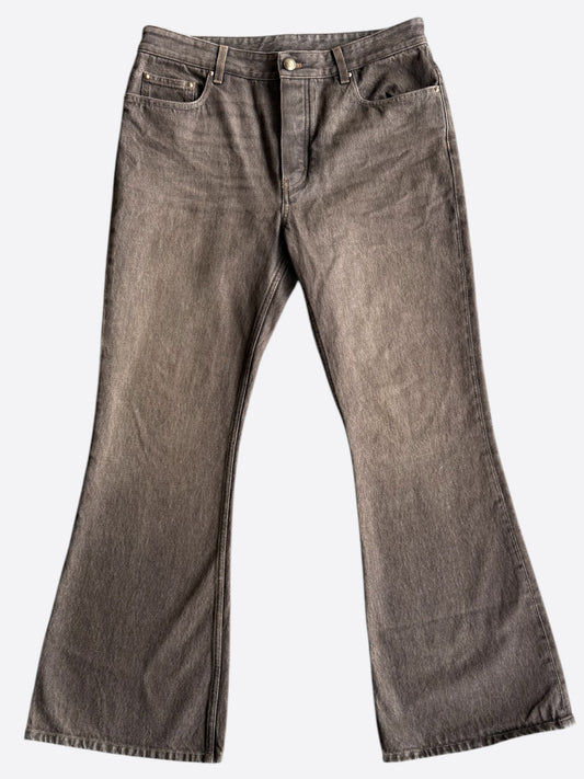 Louis Vuitton Brown Flared Jeans
