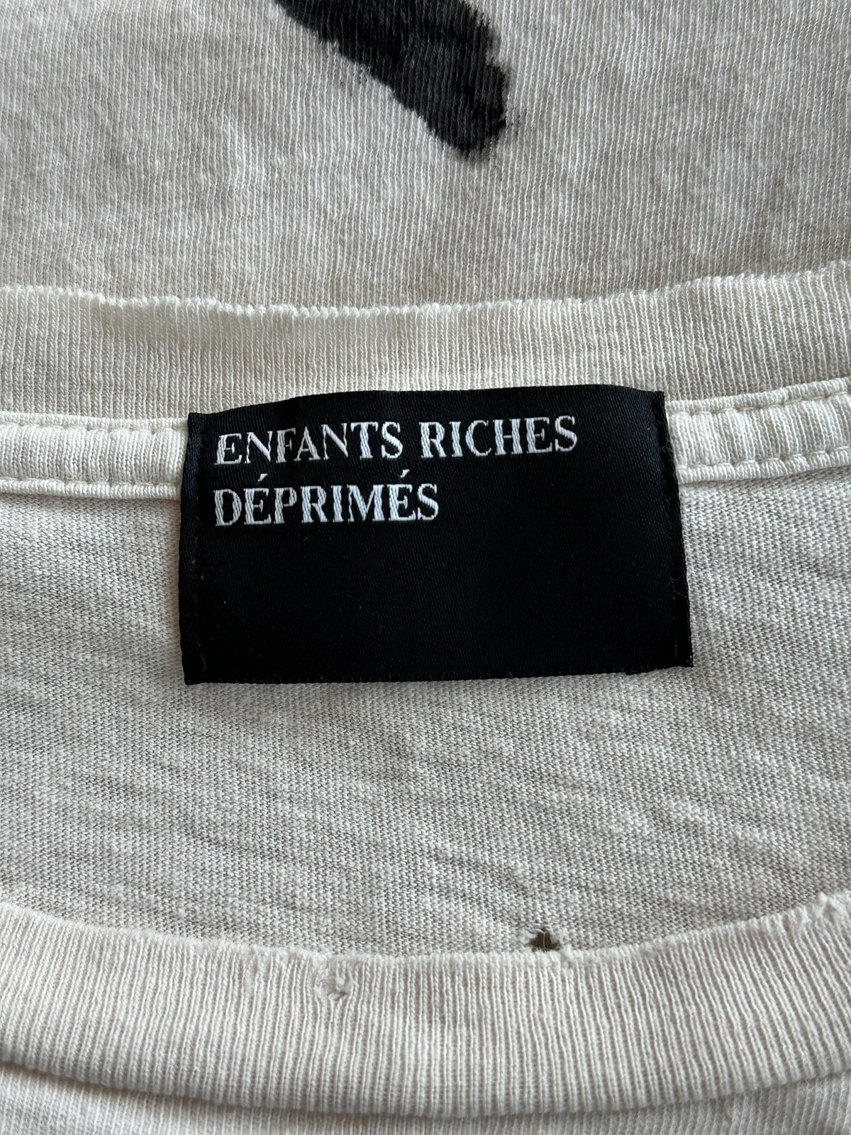 Enfants Riches Deprimes White & Black Teenange Sn*ff Film Graphic T-Shirt
