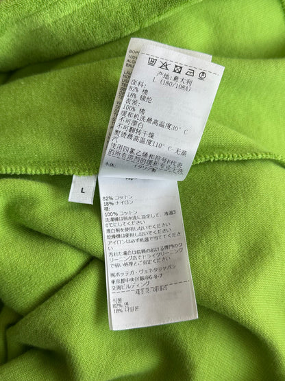 Bottega Green Towel Henley T-Shirt