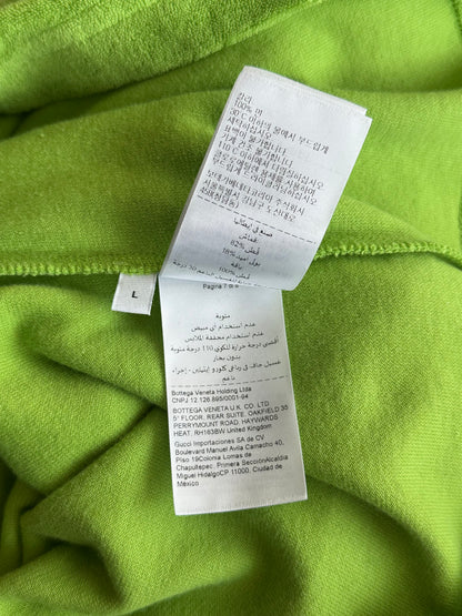 Bottega Green Towel Henley T-Shirt