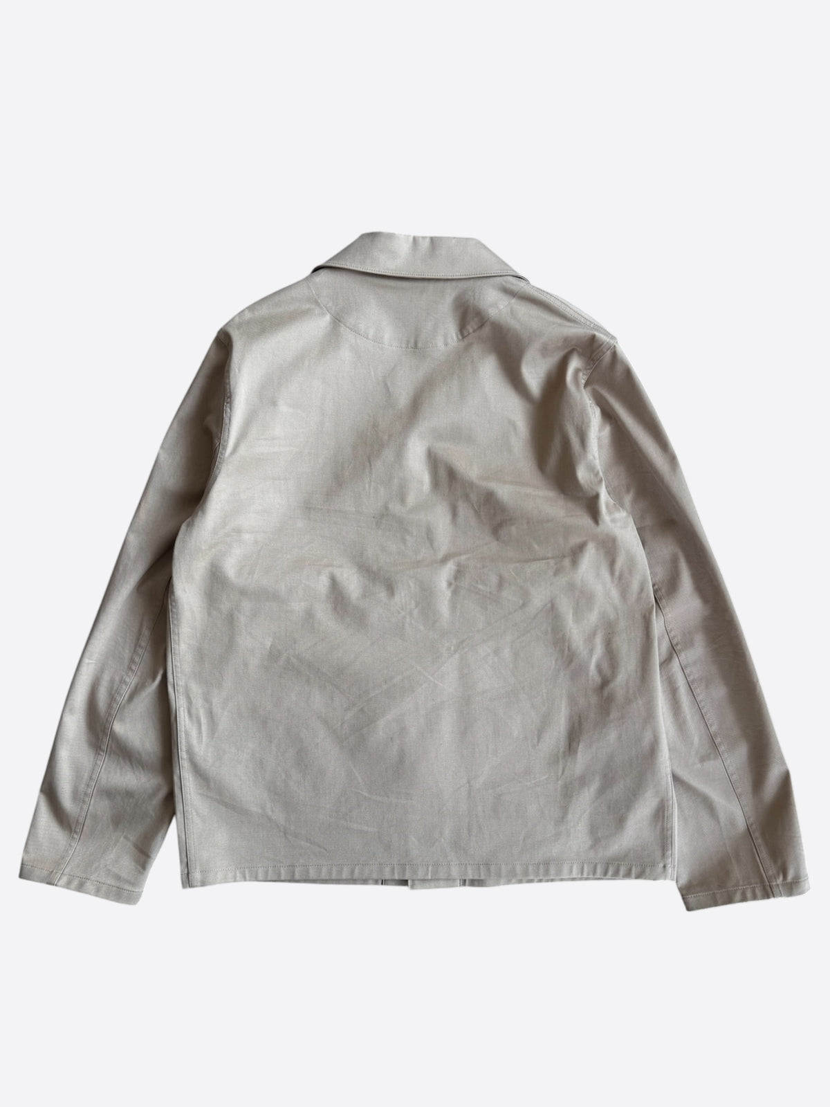 Prada Beige Button Up Work Jacket
