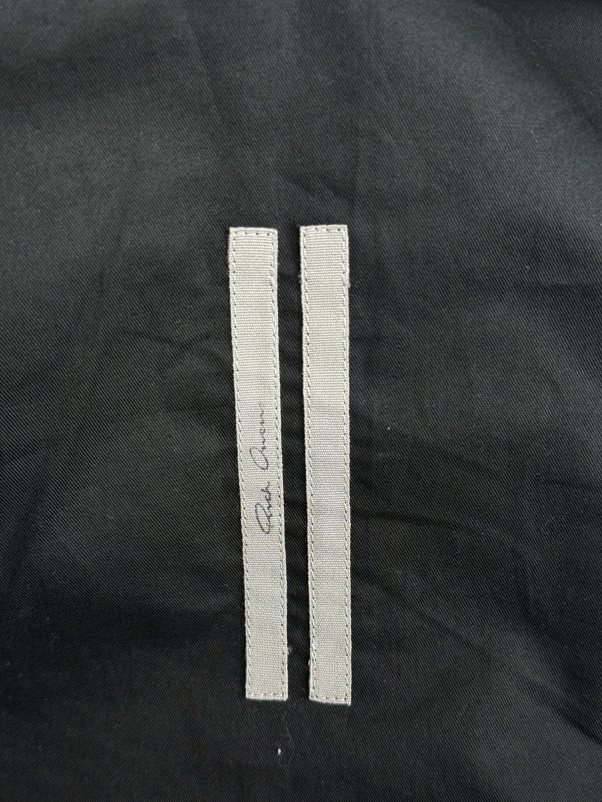 Rick Owens Black Heizer Mac Jacket
