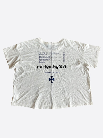 Enfants Riches Deprimes White & Black Katholisches Toothbrush T-Shirt
