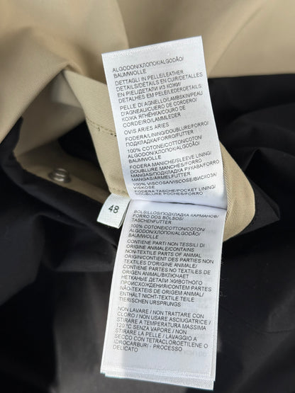 Bottega Beige & Black Intrecciato Jacket