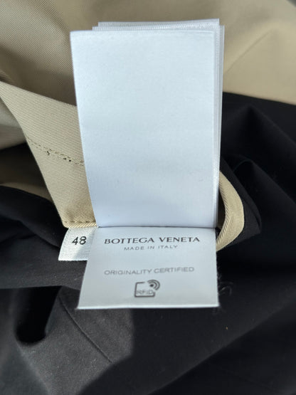 Bottega Beige & Black Intrecciato Jacket