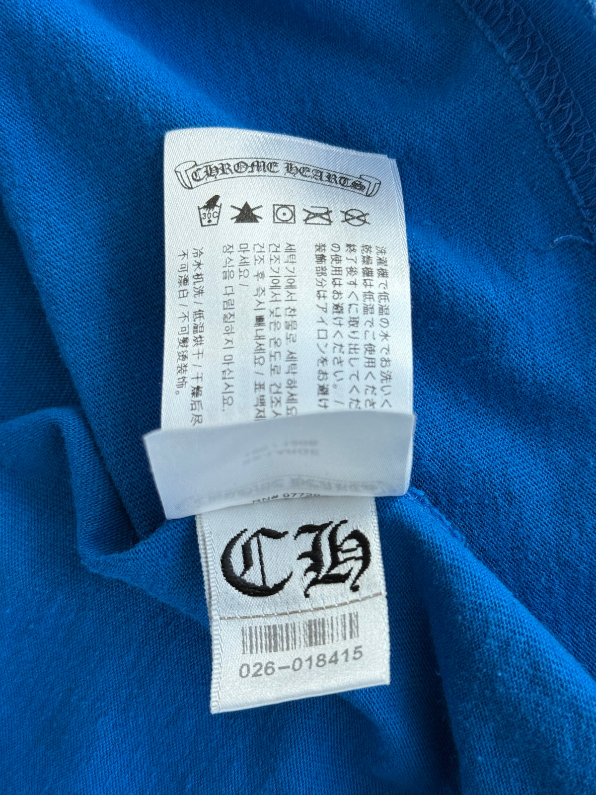 Chrome Hearts Matty Boy Blue Space T-Shirt
