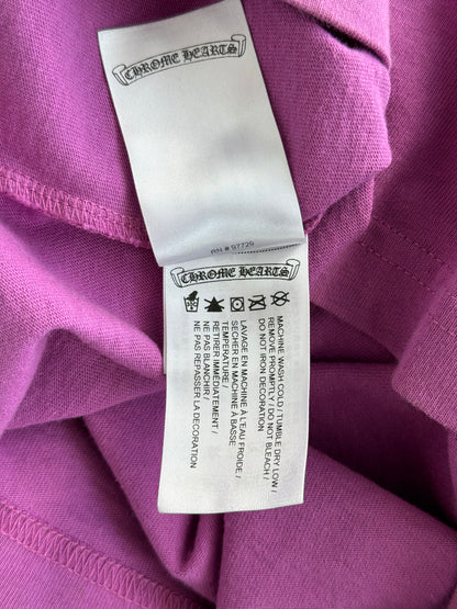 Chrome Hearts Matty Boy Purple Spider Web T-Shirt