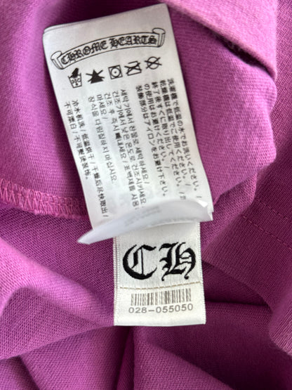 Chrome Hearts Matty Boy Purple Spider Web T-Shirt