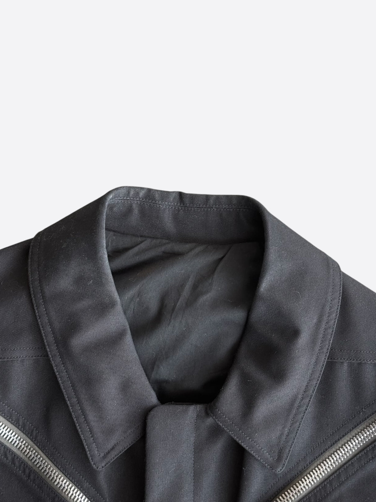 Rick Owens Black Heizer Mac Jacket