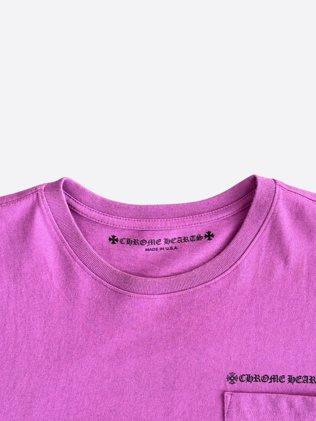 Chrome Hearts Matty Boy Purple Spider Web T-Shirt
