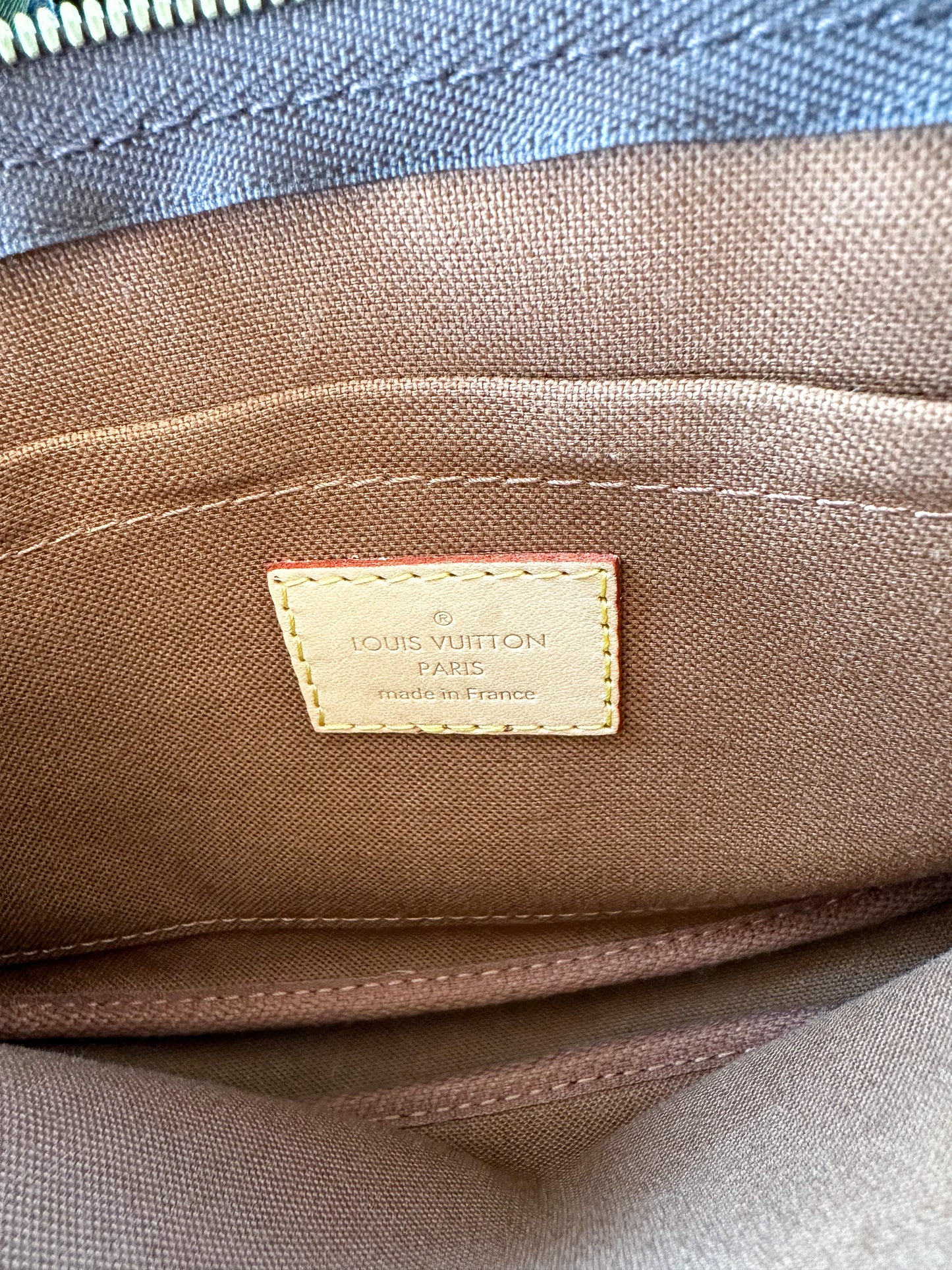 Louis Vuitton Khaki Brown Monogram Multi Pochette