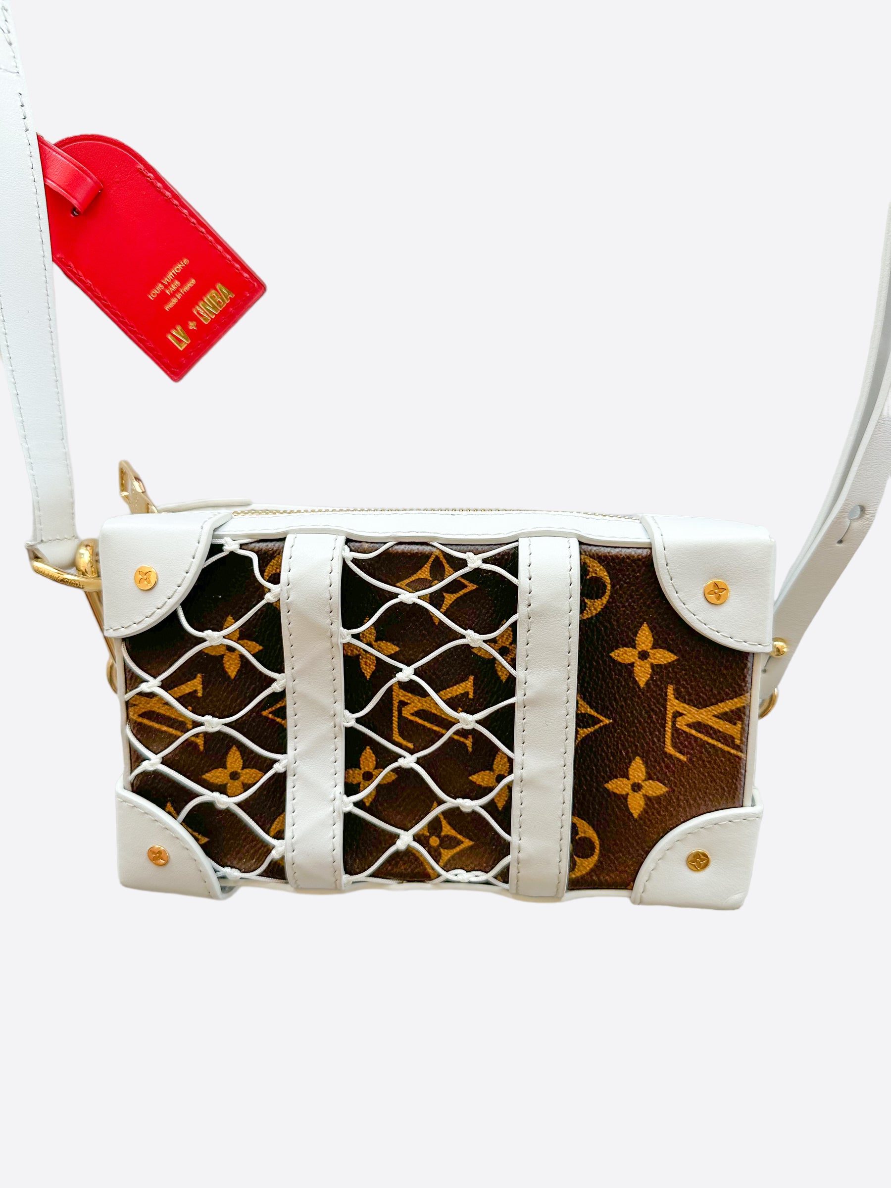 Louis Vuitton x NBA Soft Trunk Phone Box Monogram in Coated Canvas with  Gold-tone - US