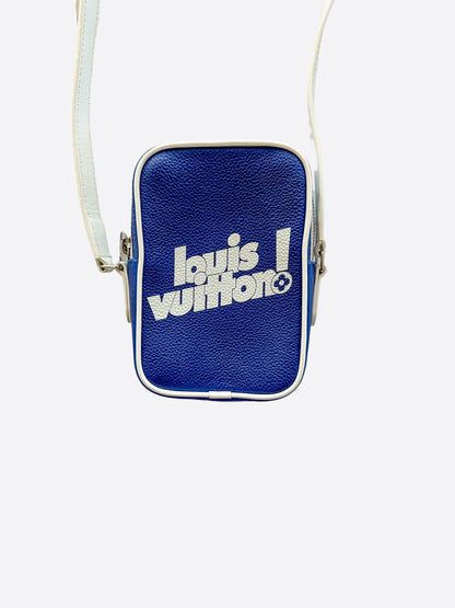 Louis Vuitton Blue & White Everyday Logo Danube