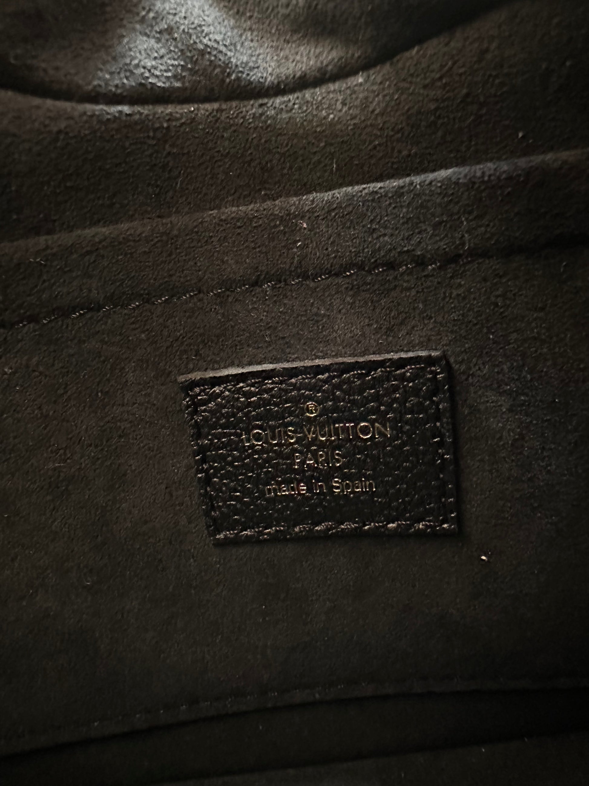 Louis Vuitton Black Monogram Empreinte Bagatelle