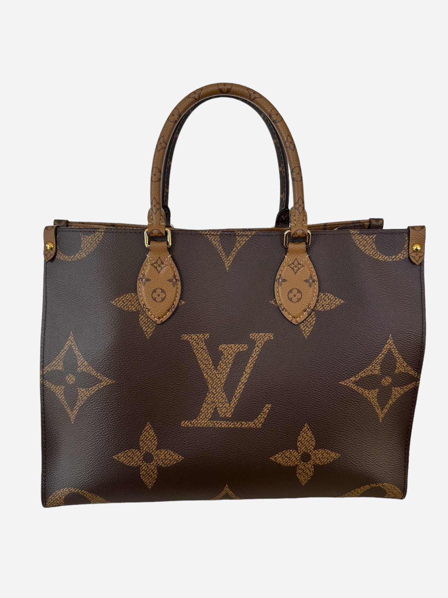 Louis Vuitton Brown Reverse Monogram On The Go MM