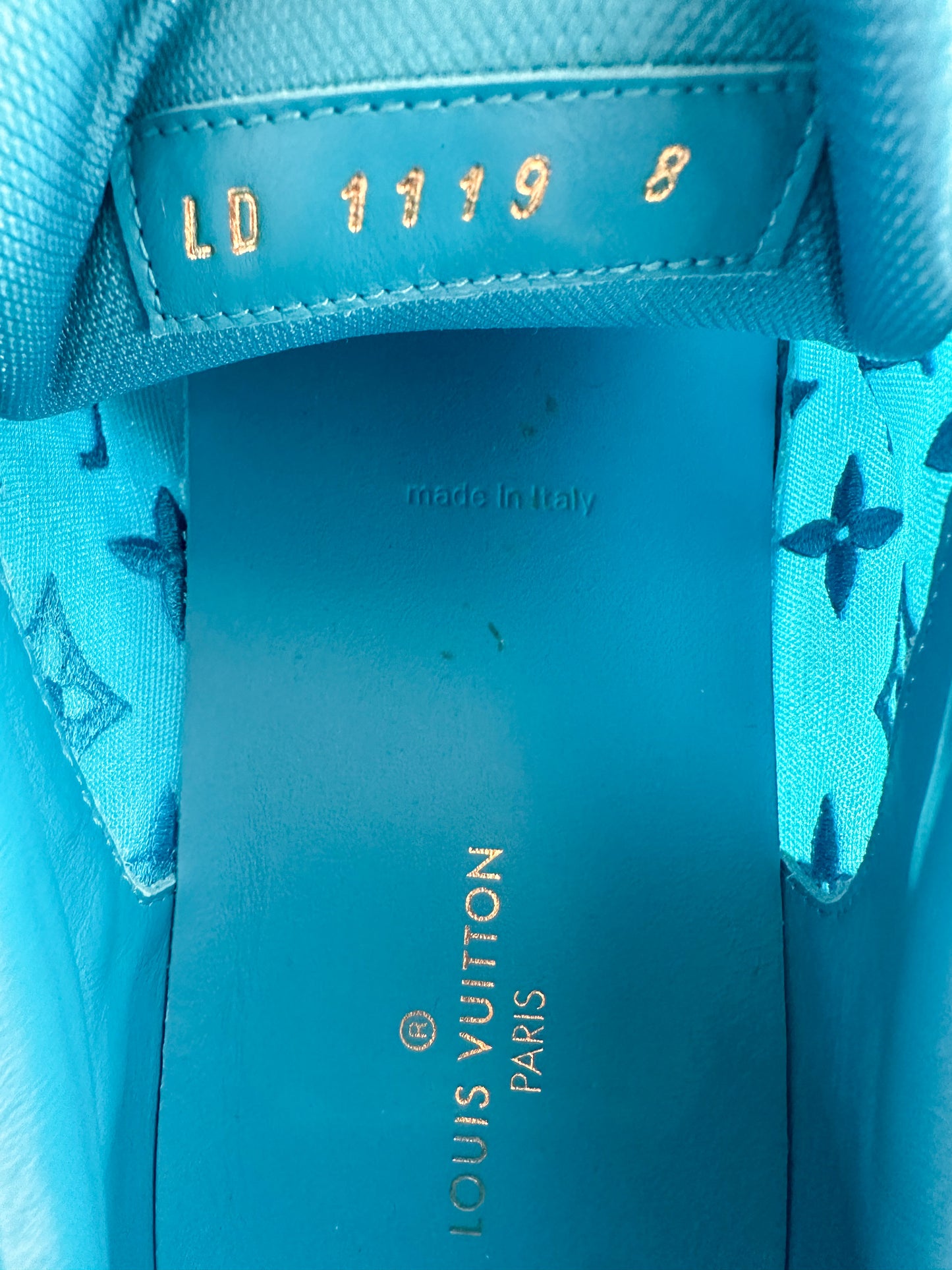 Louis Vuitton Blue Monogram Luxembourgs