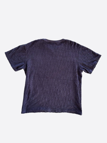 Dior Purple Oblique Towel T-Shirt