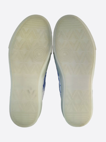 Louis Vuitton Blue Watercolor Monogram Ollie Sneakers