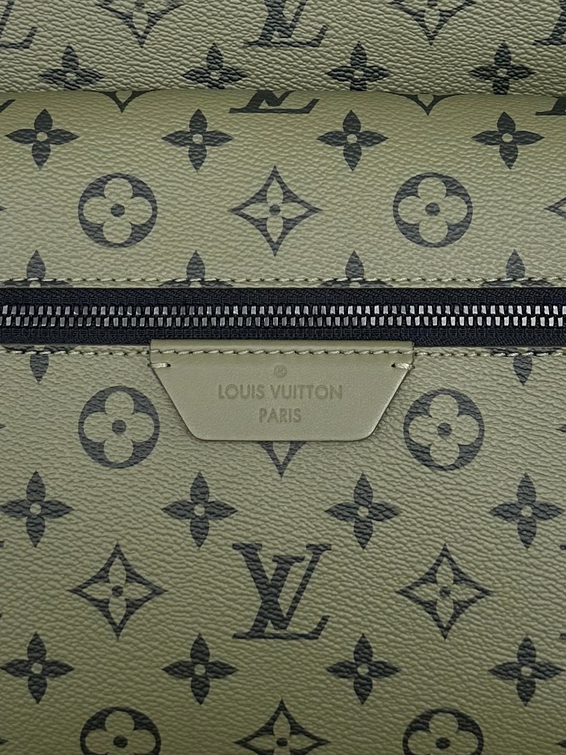 Louis Vuitton Green & Black Monogram Discovery Backpack