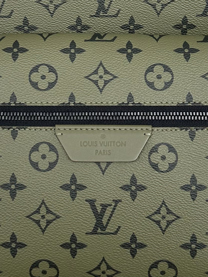 Louis Vuitton Green & Black Monogram Discovery Backpack