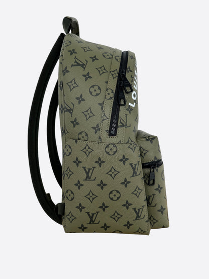 Louis Vuitton Green & Black Monogram Discovery Backpack