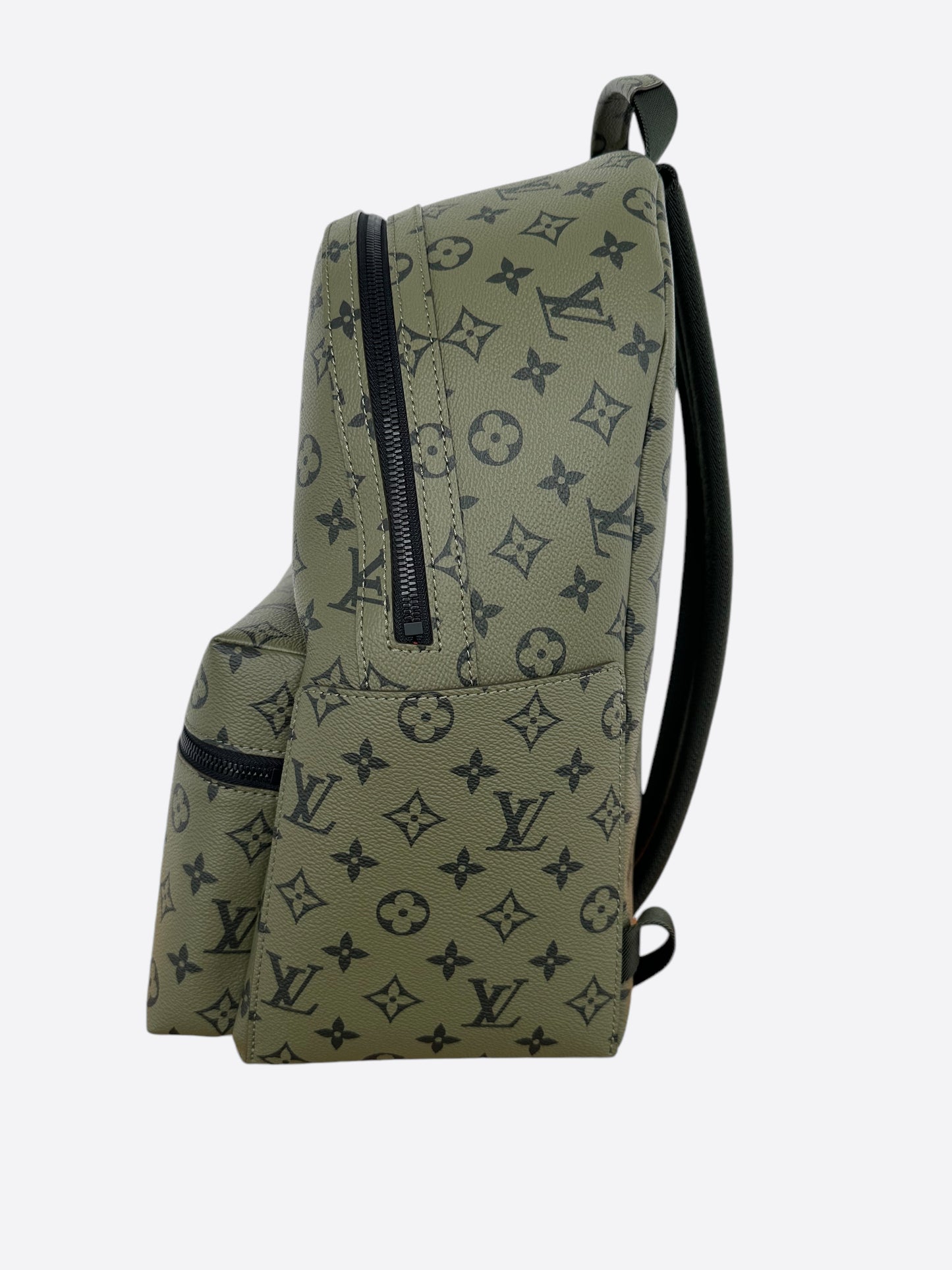 Louis Vuitton Green & Black Monogram Discovery Backpack