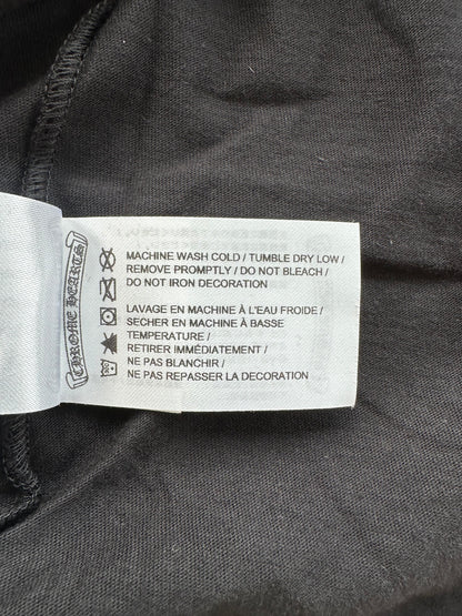 Chrome Hearts Black & White Scroll Logo T-Shirt