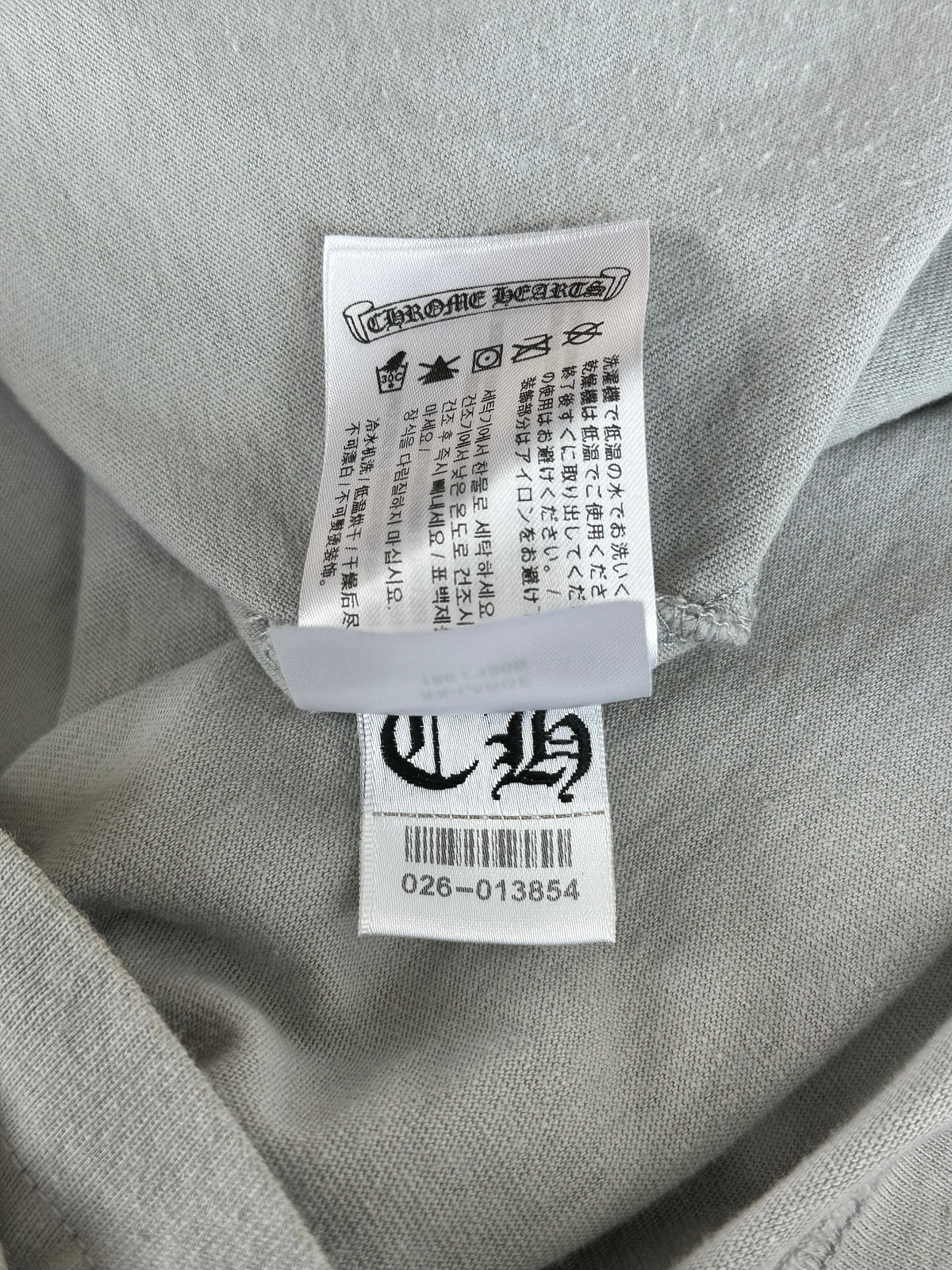 Chrome Hearts Matty Boy Grey Suggest T-Shirt