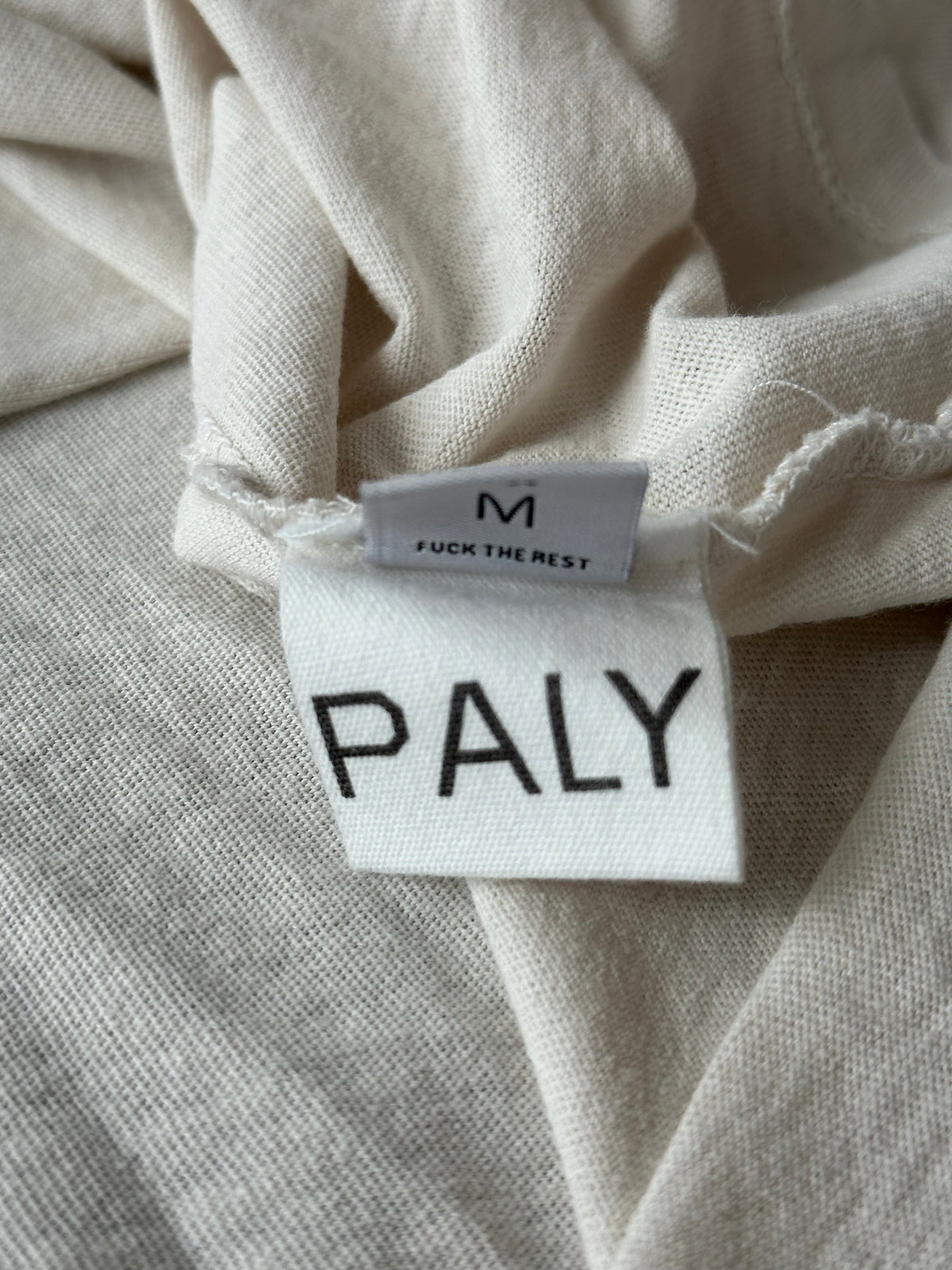 Paly White & Multicolor Bound For Glory Distressed T-Shirt
