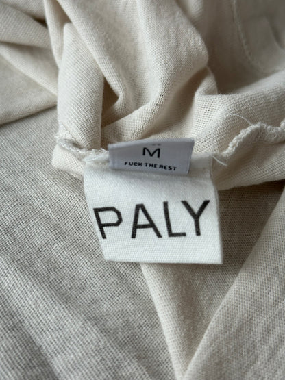 Paly White & Multicolor Bound For Glory Distressed T-Shirt