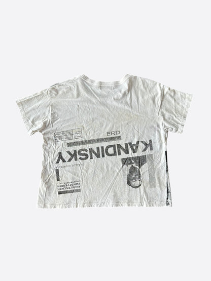 Enfants Riches Deprimes White & Black Destroyed Apartment T-Shirt