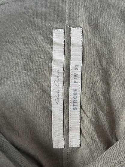 Rick Owens Brown Double T-Shirt