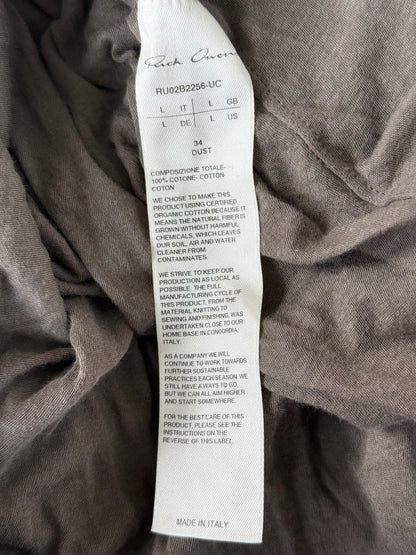 Rick Owens Brown Double T-Shirt