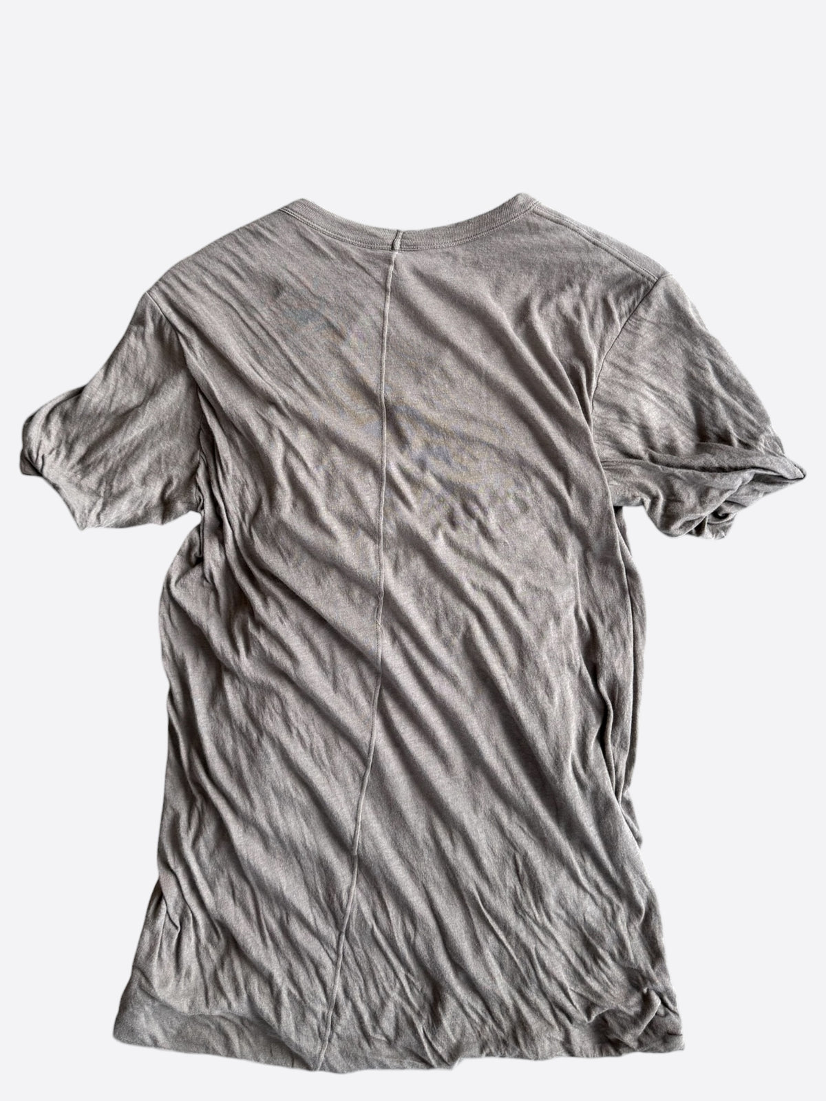 Rick Owens Brown Double T-Shirt