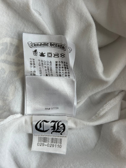 Chrome Hearts White Multicolor Cross T-Shirt