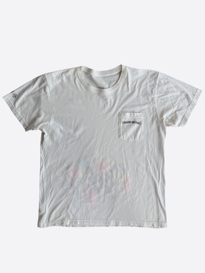 Chrome Hearts White Multicolor Cross T-Shirt