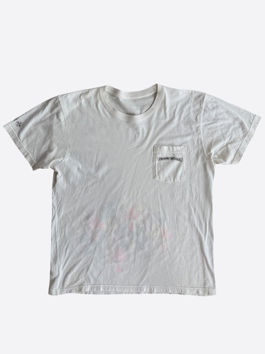 Chrome Hearts White Multicolor Cross T-Shirt