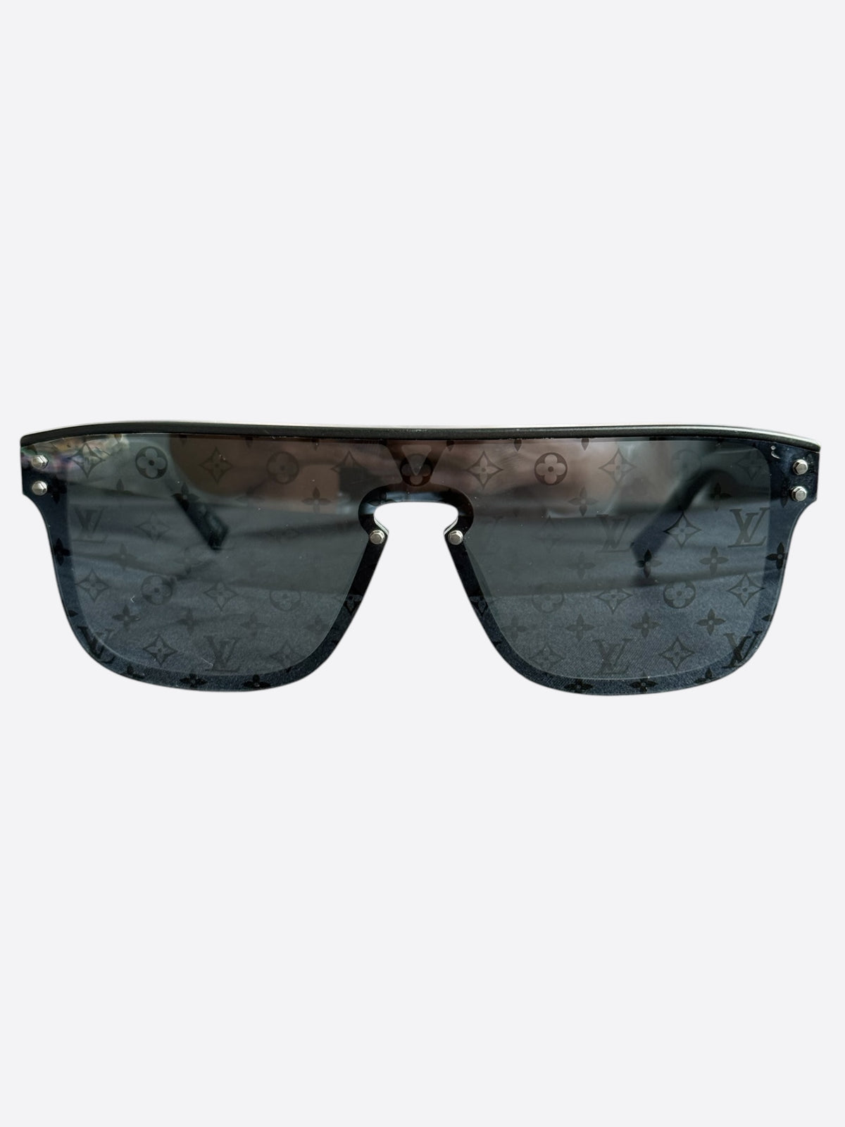 Louis Vuitton Black Monogram Waimea Sunglasses